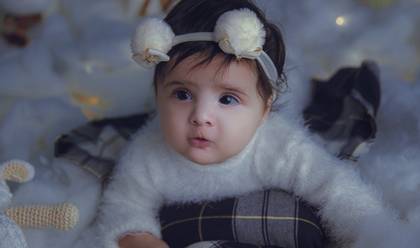 Crianças de Agatha 4 meses