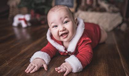 Crianças de Augusto 6 meses