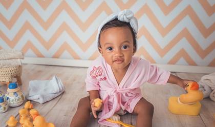 Crianças de Tayla 12 meses