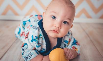 Crianças de Augusto 8 meses