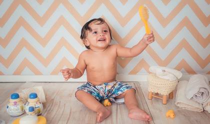 Crianças de Daniel 10 meses