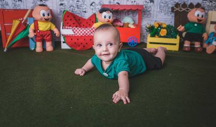 Crianças de Gabriel Parra 5 meses