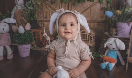 Crianças de Agatha 9 meses