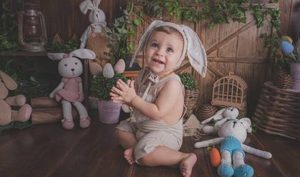 Crianças de benício 10 meses