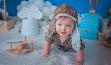 Crianças de Arthur M. Milani 8 meses