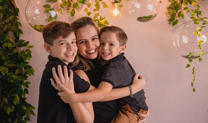 Famílias de Camila e filhos - DIA DAS MÃES 2020