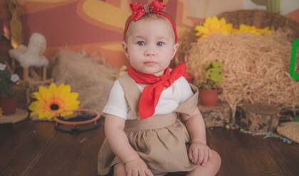 Crianças de Manuela Fogaça 8 meses