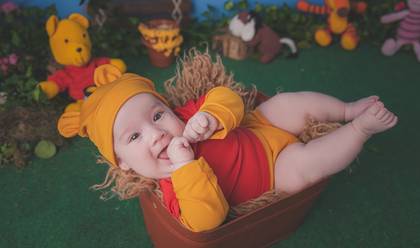 Crianças de Ravi 5 meses