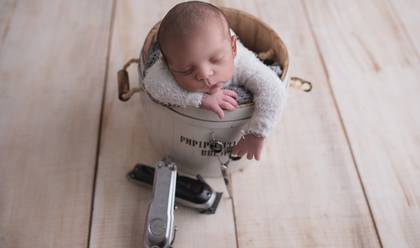 Newborn de Theo Vicente 7 dias