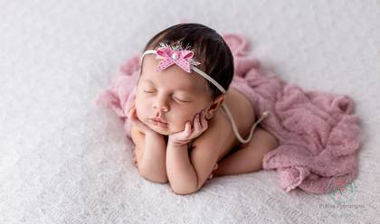 Newborn de Heloísa 26 dias