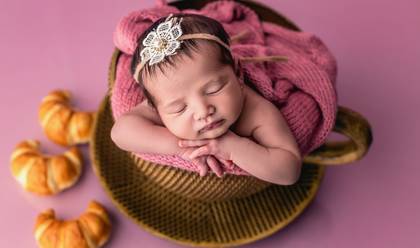 Newborn de Maria Luiza 14 dias