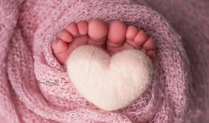 Newborn de Maria Clara 23 dias