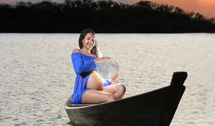 Ensaio ao Ar Livre  de Mamãe Gestante: Bianca, Papai André! 