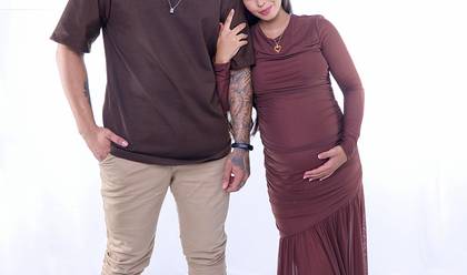 Ensaio para chegada de Eloah de Gysele & Alexandre