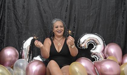 Ensaio de 43 anos de marta Santos