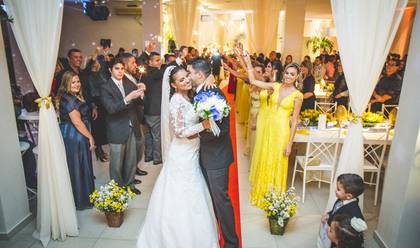 CASAMENTO de Fotos Casamento RJ – Thays e Michel – Casa de festas Casa Mentos - Taquara | Rio de Janeiro
