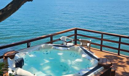 CASAS DE TEMPORADAS EM JAGUANUM de Chalé Jaguanum 2