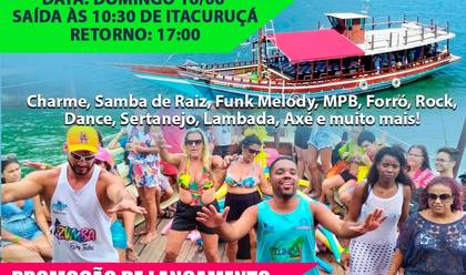 PASSEIO DE SAVEIROS EM ITACURUÇÁ de Ilhas Tropicais 