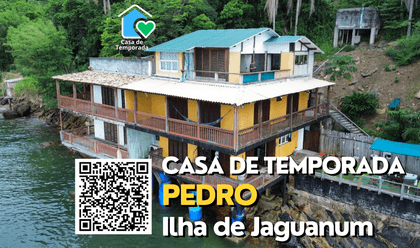 CASAS DE TEMPORADAS EM JAGUANUM de Casa de Temporada Pedro