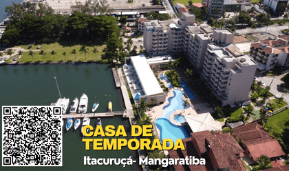 CASAS DE TEMPORADAS EM ITACURUÇÁ de Apart Hotel Albert no Porto Marina Mont Blanc