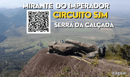 SERRA DA CALÇADA  de Mirante do Imperador