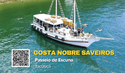 PASSEIO DE SAVEIROS EM ITACURUÇÁ de Costa Nobre Saveiros 