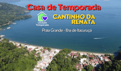 CASAS DE TEMPORADAS NA ILHA DE ITACURUÇÁ de Cantinho da Renata