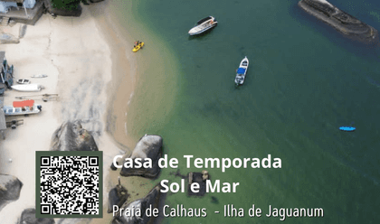 CASAS DE TEMPORADAS EM JAGUANUM de Casa de Temporada em Calhaus 