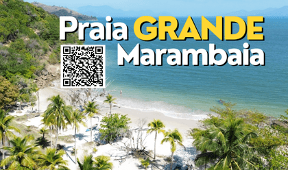 ILHA DA MARAMBAIA de Praia Grande na Marambaia