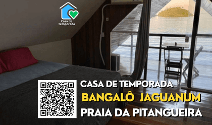 CASAS DE TEMPORADAS EM JAGUANUM de Bangalô 02 na Pitangueira 