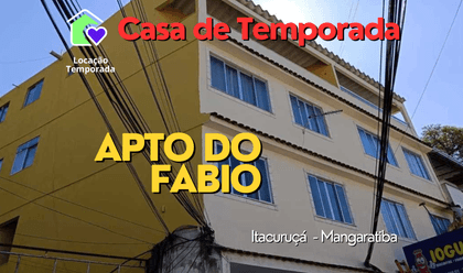 CASAS DE TEMPORADAS EM ITACURUÇÁ de Apartamento Fábio em Itacuruca 