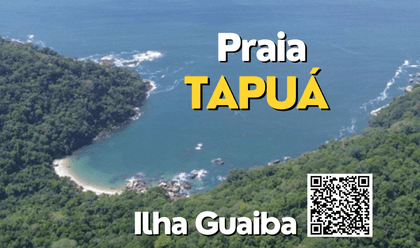 ILHA GUAÍBA de Praia Tapuá na Ilha Guaiba