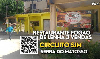 SERRA DO MATOSO de Restaurante Fogão de Lenha 3 Vendas