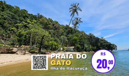 ILHA DE ITACURUÇÁ de Praia do Gato