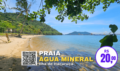 ILHA DE ITACURUÇÁ de Praia Água Mineiral