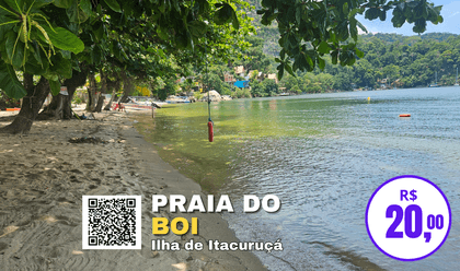 ILHA DE ITACURUÇÁ de Praia do Boi