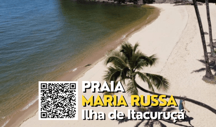 ILHA DE ITACURUÇÁ de Praia Maria Russa