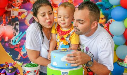 Festa Infantil de Aniversário Davi 2 anos