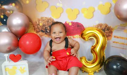 Smash the Cake de Miguel 3 meses