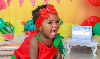 Smash the Cake de Laura 1 ano