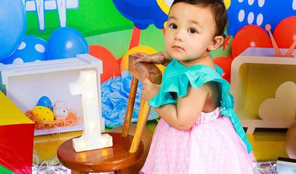 Smash the Cake de Manuela 1 ano