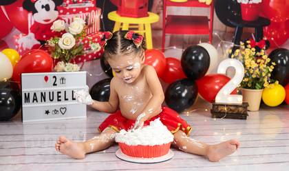 Smash the Cake de Manu 2 anos