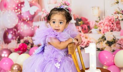 Smash the Cake de Lívia 1 ano