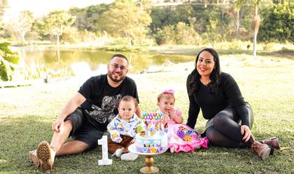 Festa Infantil de Leonardo e Giovana 1 ano