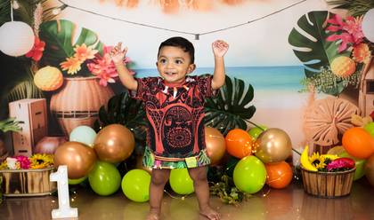 Smash the Cake de Filipe 1 ano 