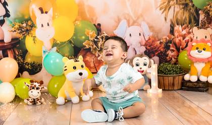 Smash the Cake de Thomás 1 ano