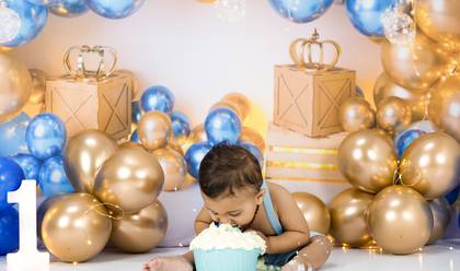 Smash the Cake de Théo 1 ano