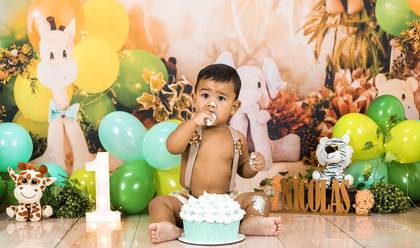 Smash the Cake de Nicolas 1 ano