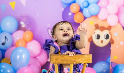 Smash the Cake de Lívia 1 ano