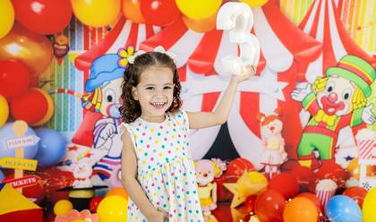 Ensaio Infantil de Alice 3 anos